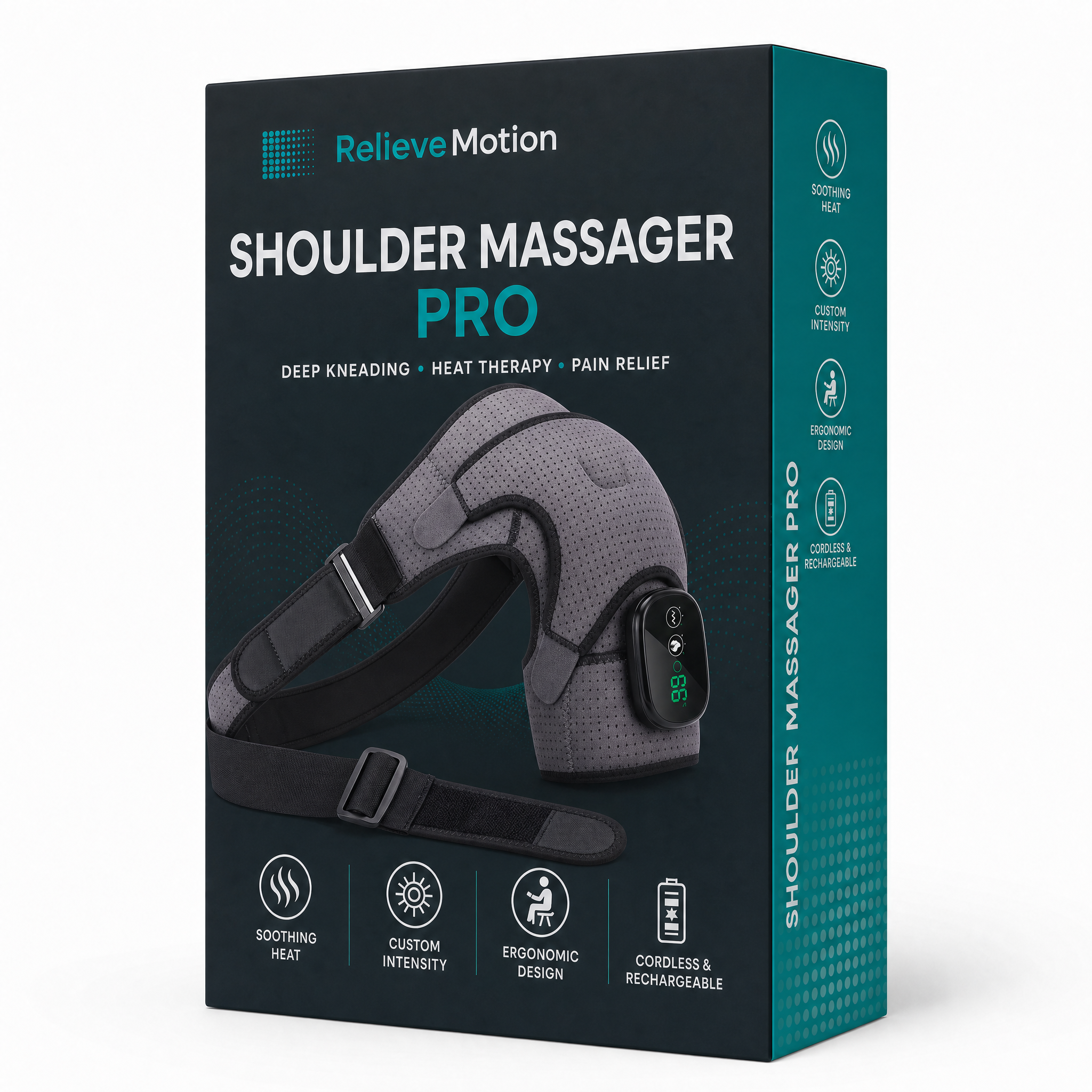 Shoulder Massager Pro tuotepakkaus