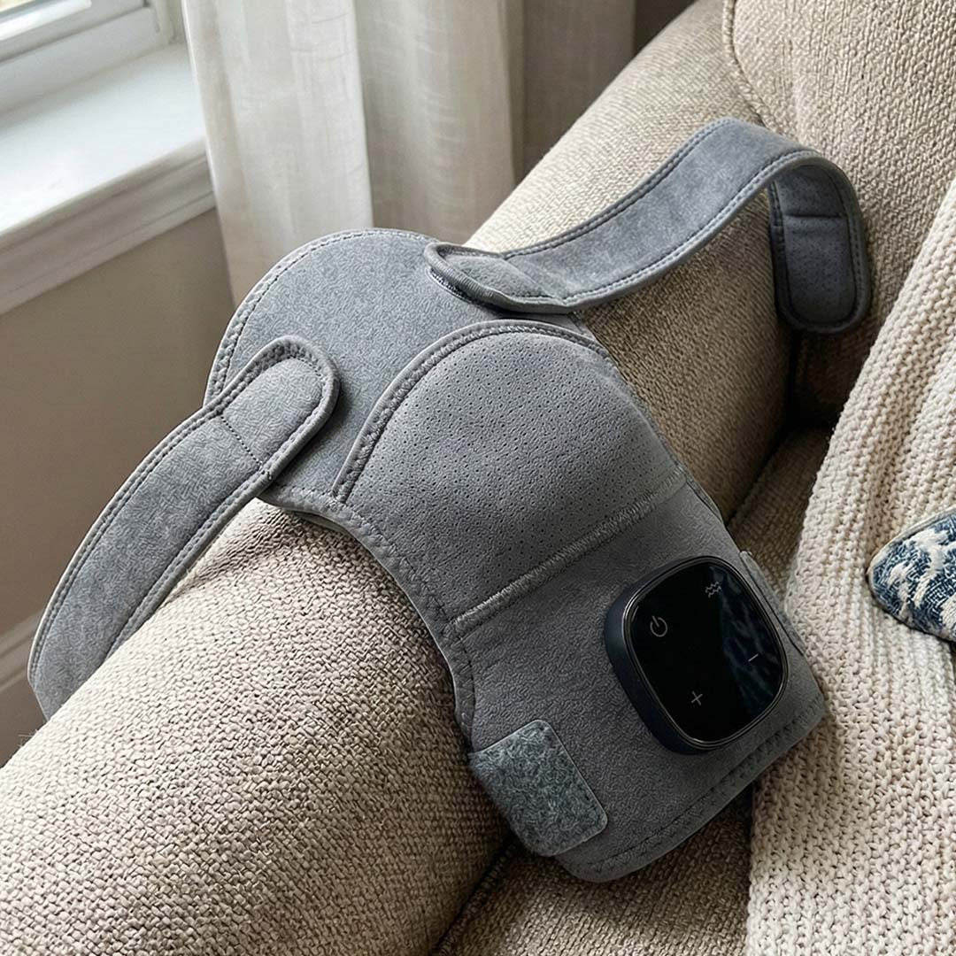 The Shoulder Massager Pro at home