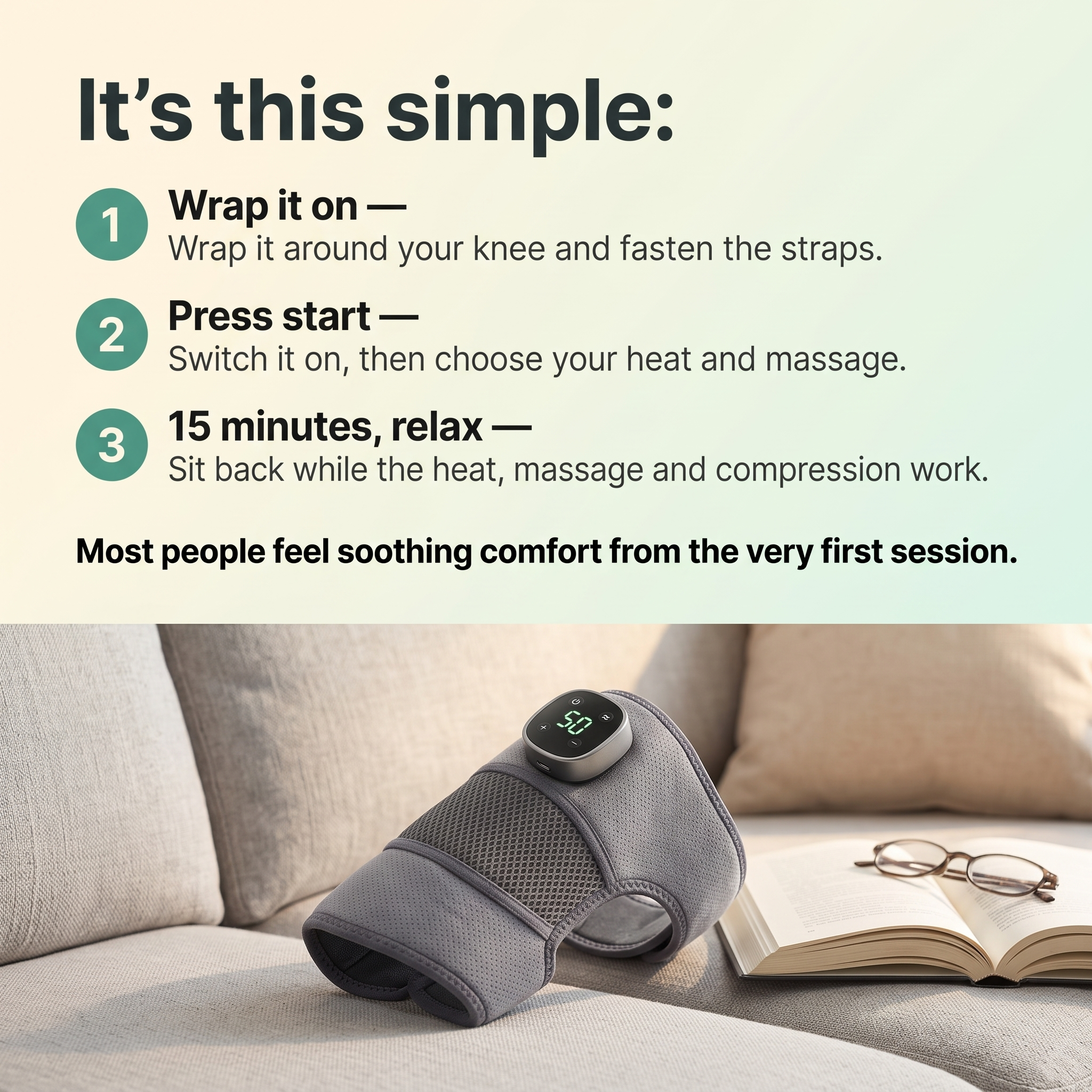 RelieveMotion Knee Massager Pro