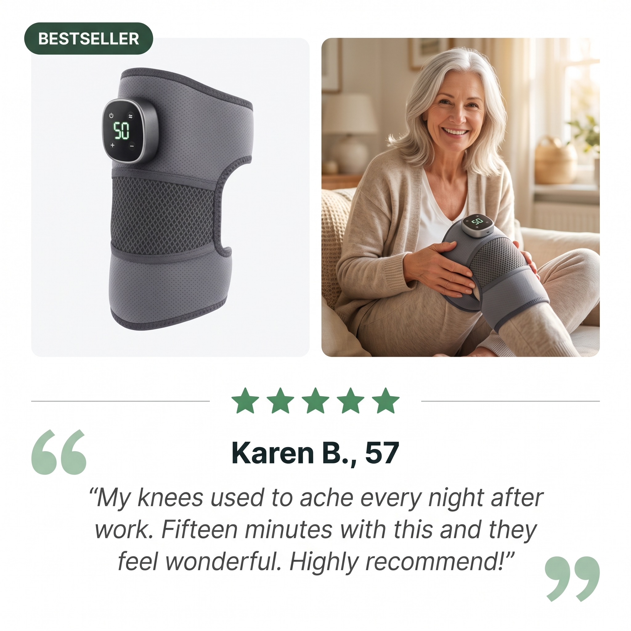 RelieveMotion Knee Massager Pro
