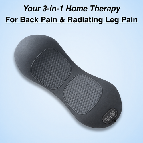 RelieveMotion Back Massager Pro, 3-in-1 home therapy