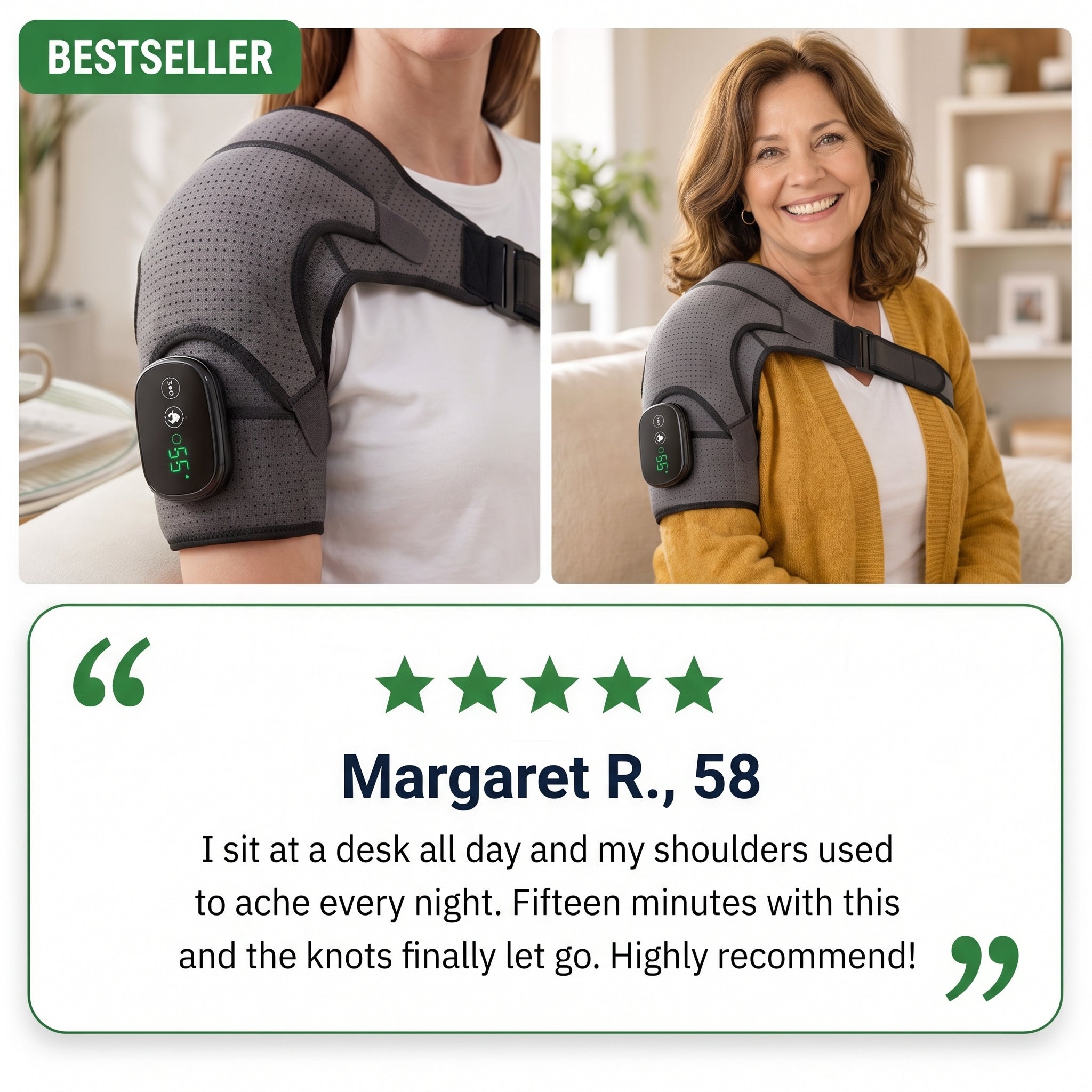RelieveMotion Shoulder Massager Pro