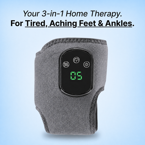 RelieveMotion Foot Massager Pro, 3-in-1 home therapy
