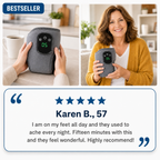 Bestseller badge and five star customer review