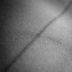 Close-up of the soft fabric and stitching