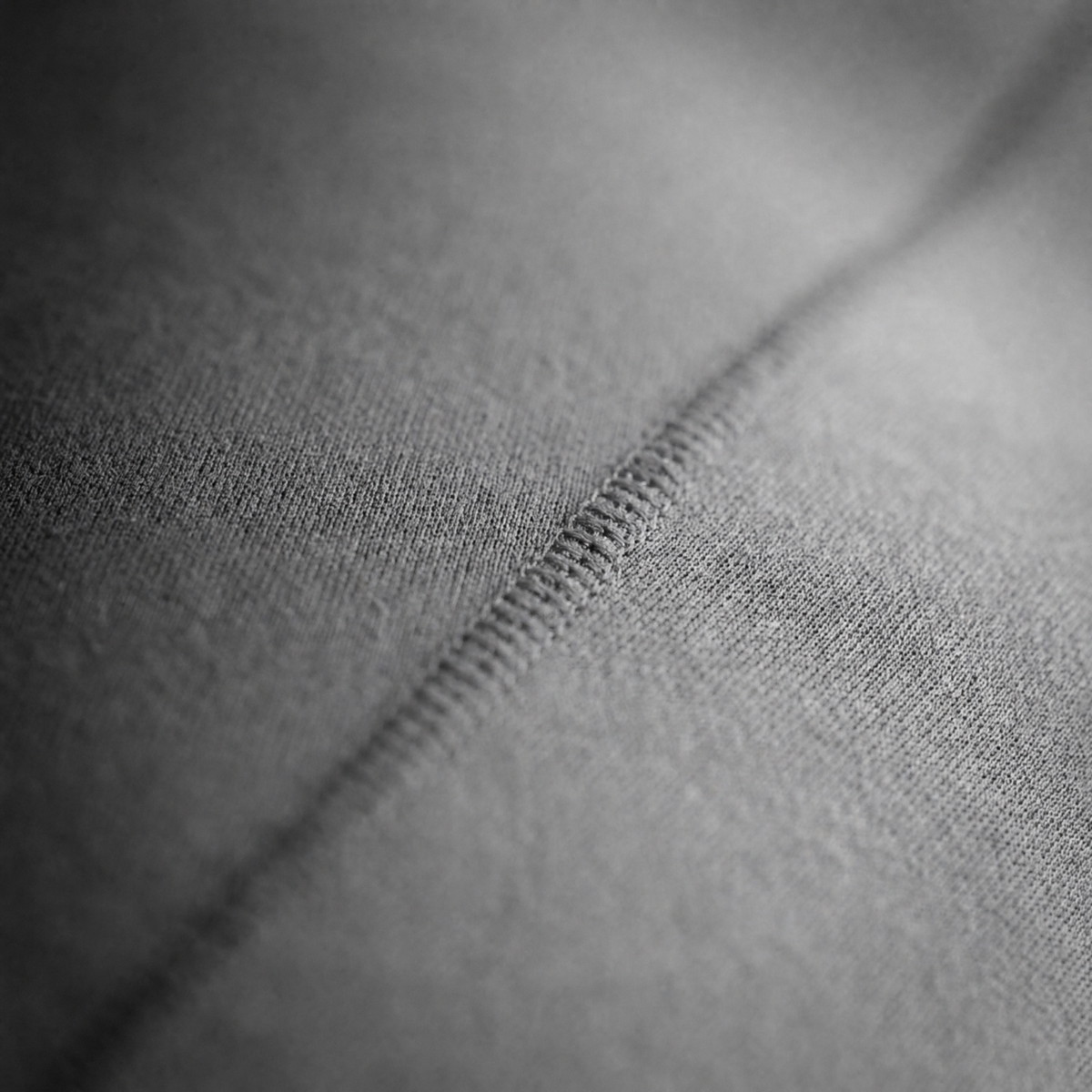 Close-up of the soft fabric and stitching