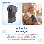 Bestseller badge and five star customer review
