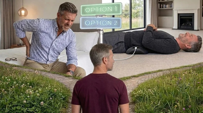 Before and after at home