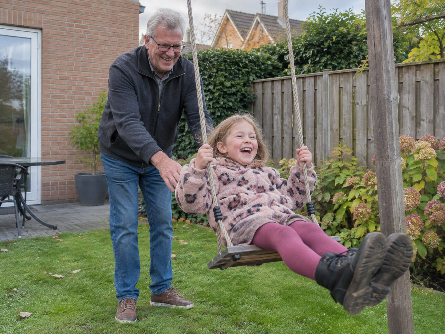 Back to life, keeping up with grandchildren