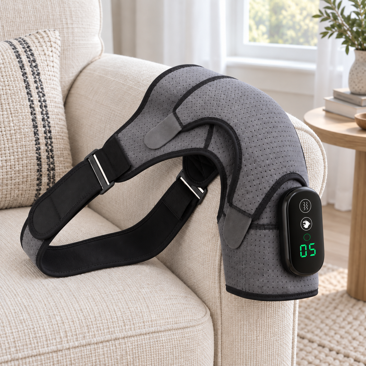 The Shoulder Massager Pro at home