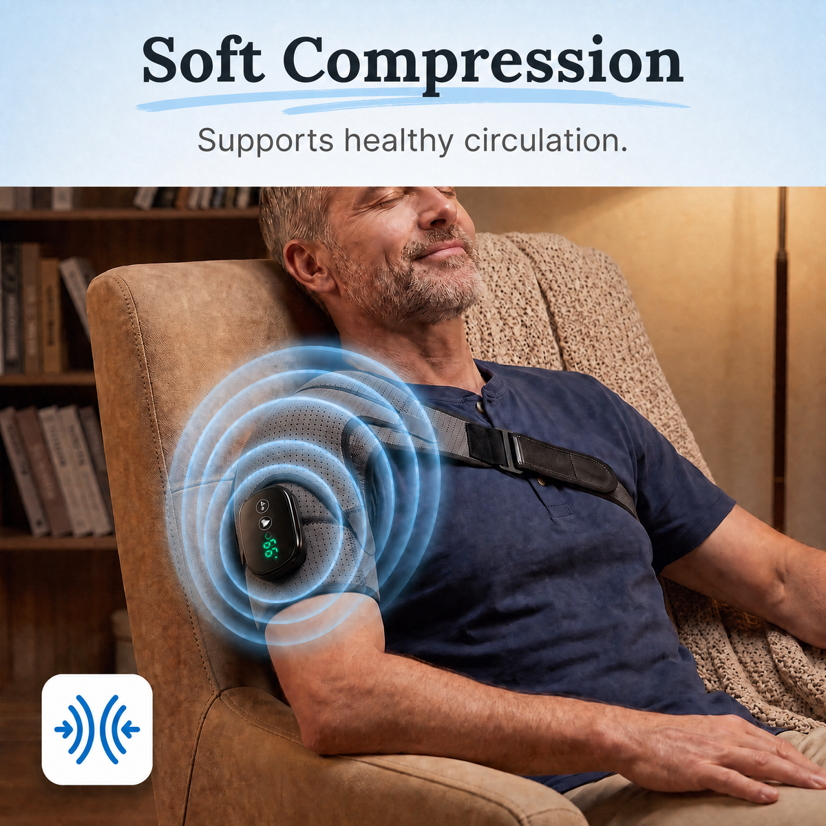 Soft compression supports healthy circulation