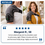 Bestseller badge and five star customer review