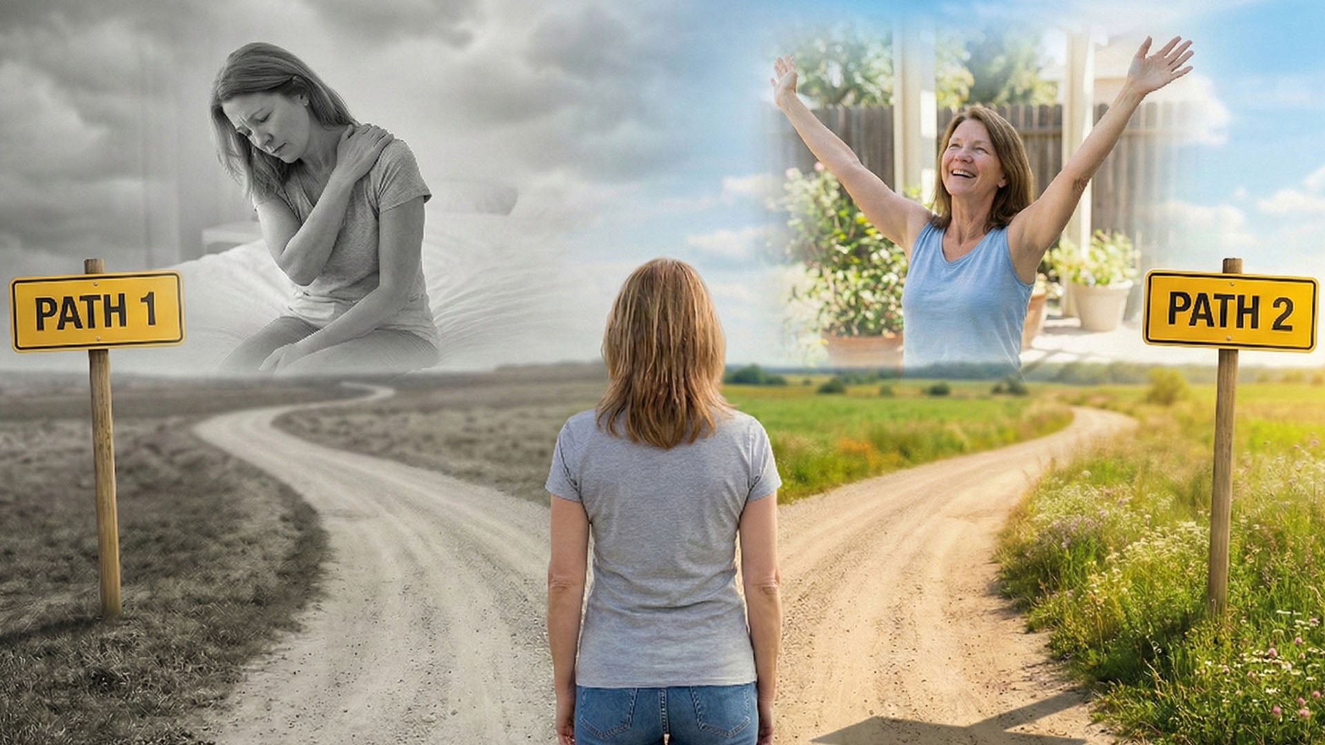 Two paths: stay in pain, or address the root cause